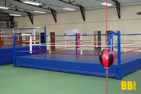 Aménagement installation salle de boxe par BB Sports