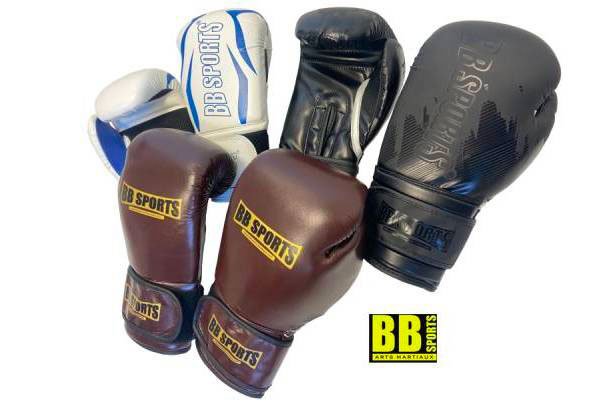 Modèles gants de boxe de la Boutique BBS